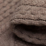 RAKKI Maglione girocollo uomo Walnut Melange 