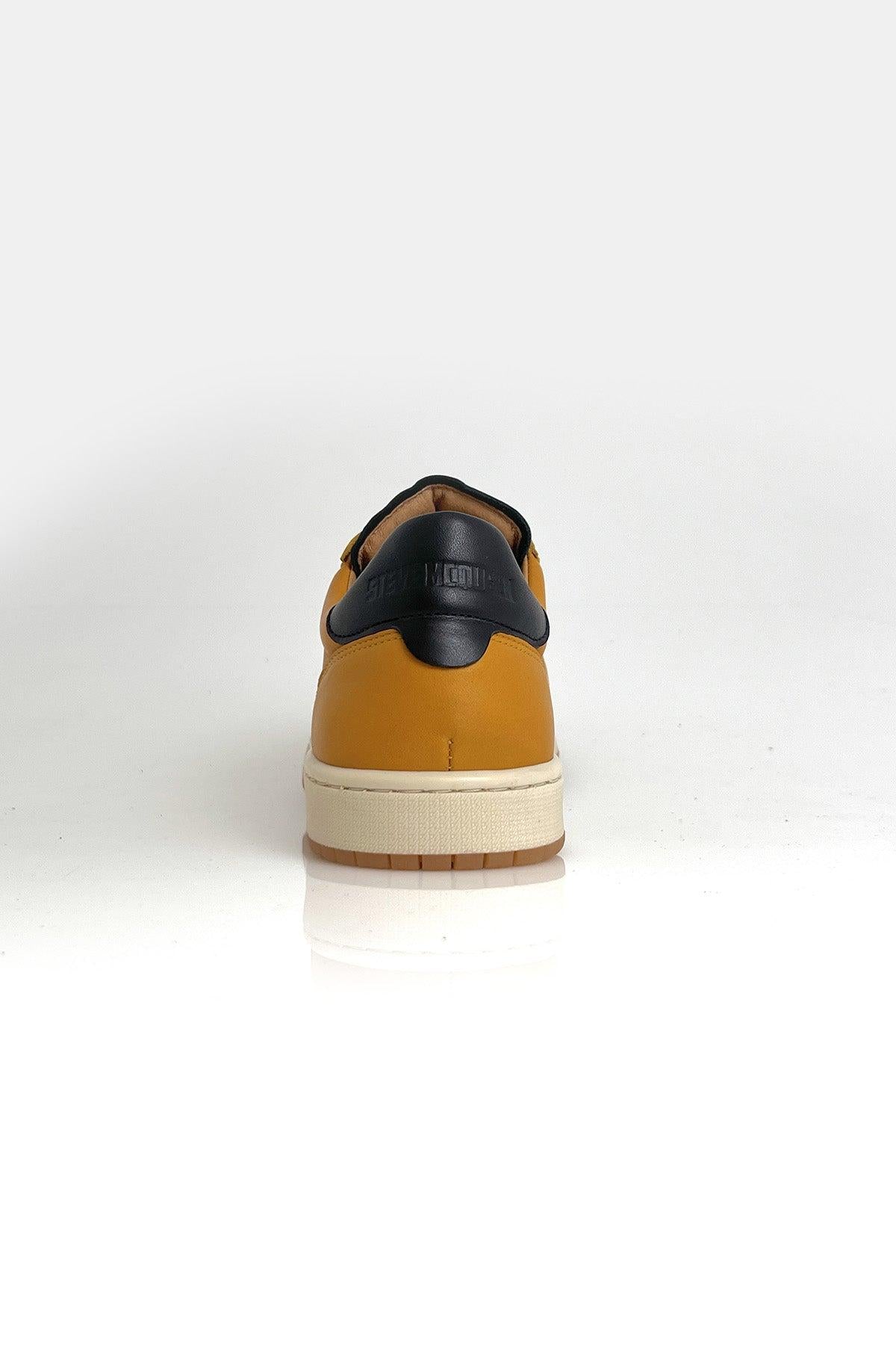 CLM Sneakers in pelle giallo uomo Bull 