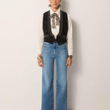 MAISON HOTEL Pantaloni donna Giuletta Light Blue Denim 