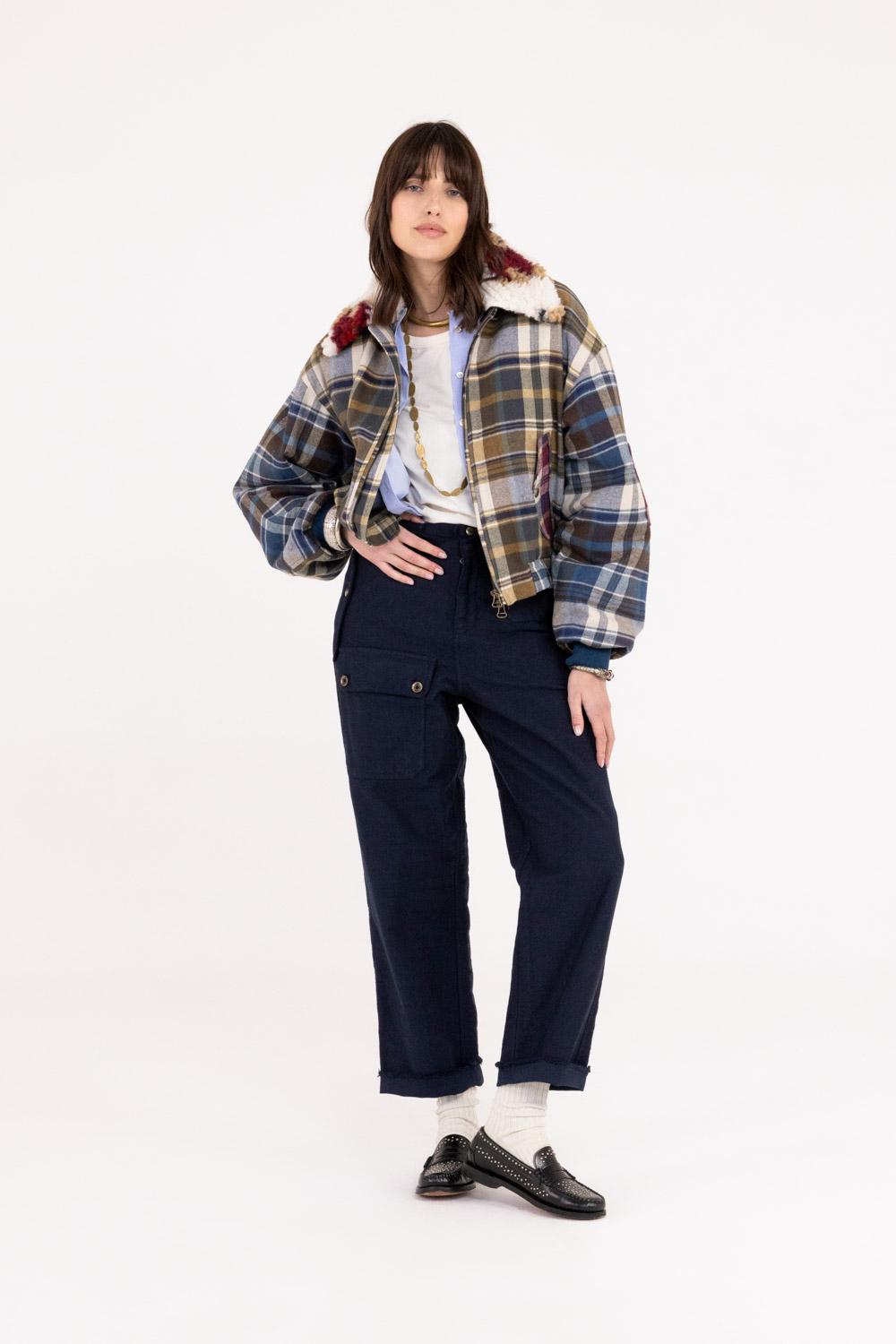 FRONT STREET Blouson donna Cropped aviator 