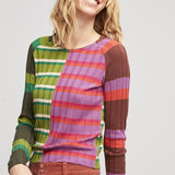 ALDO MARTINS Maglia donna a righe Beziers 