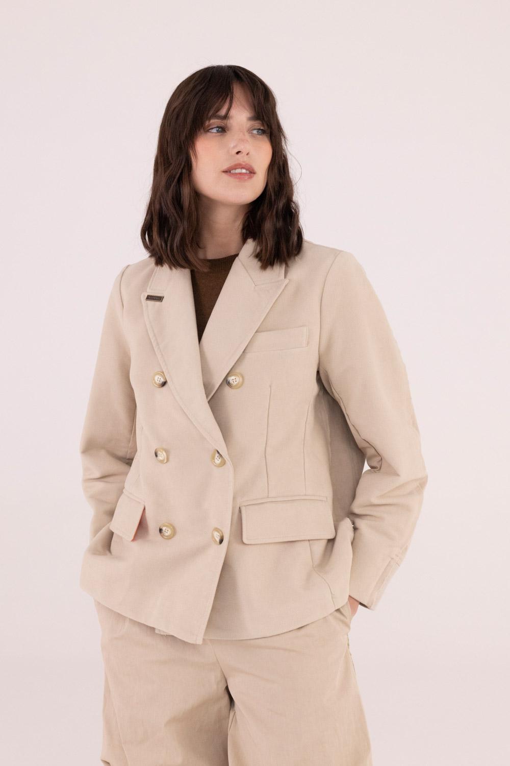 FRONT STREET Blazer Hybrid Suit in velluto 