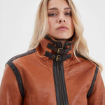 DAYTONA 73 Giacca donna in pelle Emilia Bombardier 
