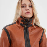 DAYTONA 73 Giacca donna in pelle Emilia Bombardier 