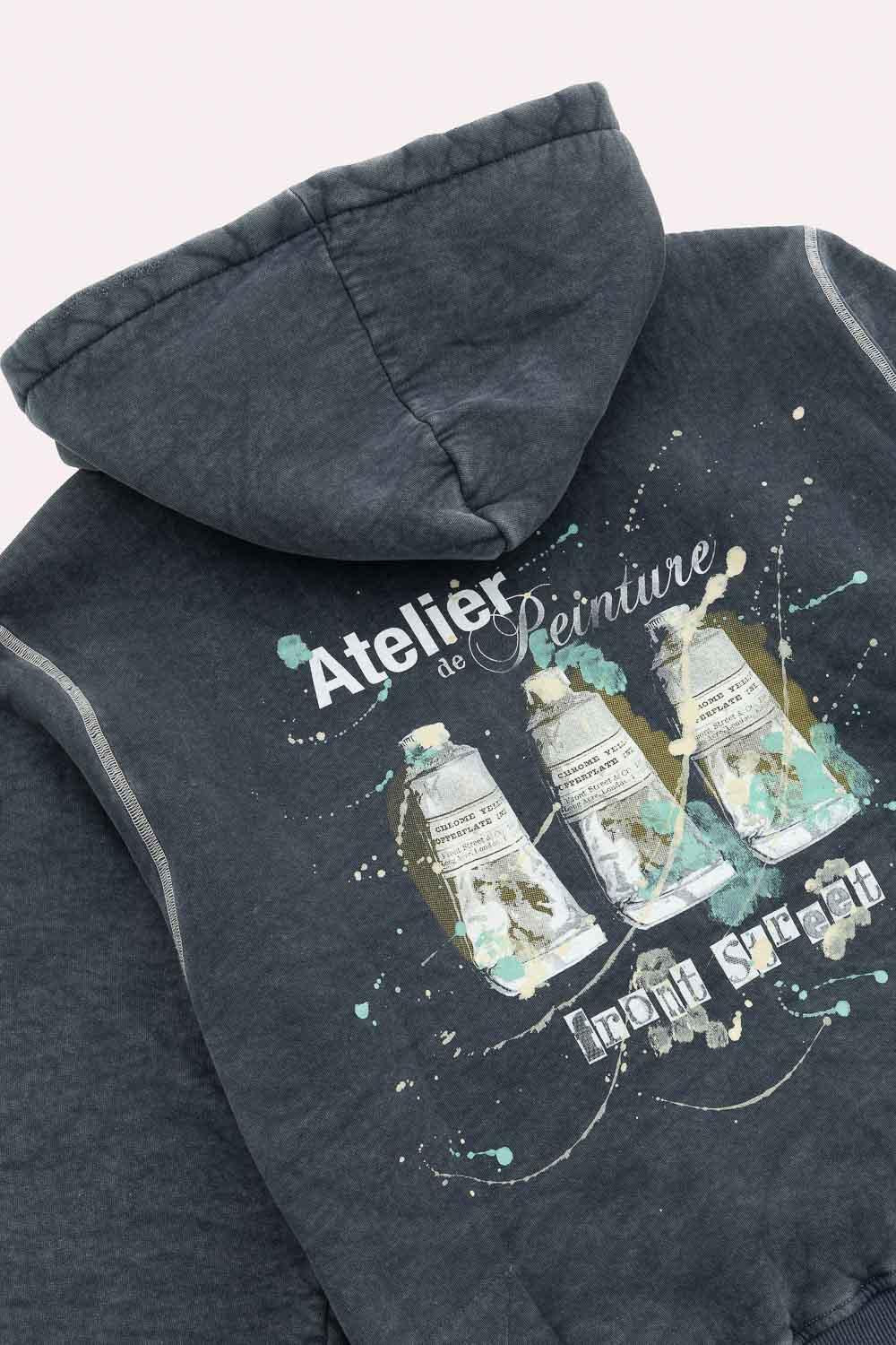 FRONT STREET Felpa Atelier de Peintre 