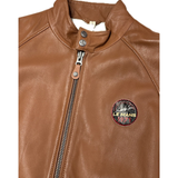 STEVE MCQUEEN Giacca uomo in pelle havane Harry 