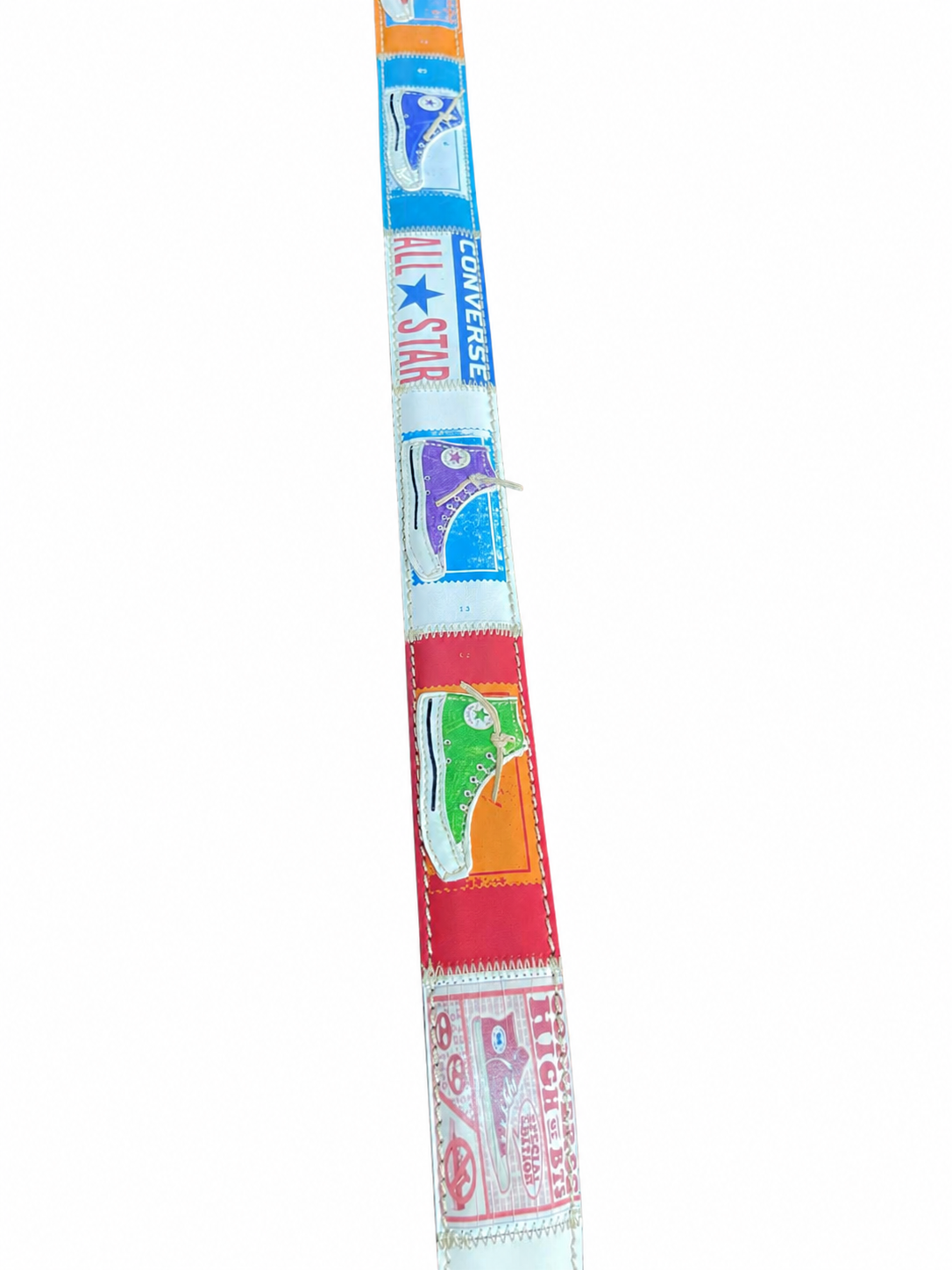 RED BELTS Cintura artigianale in pelle All Star 