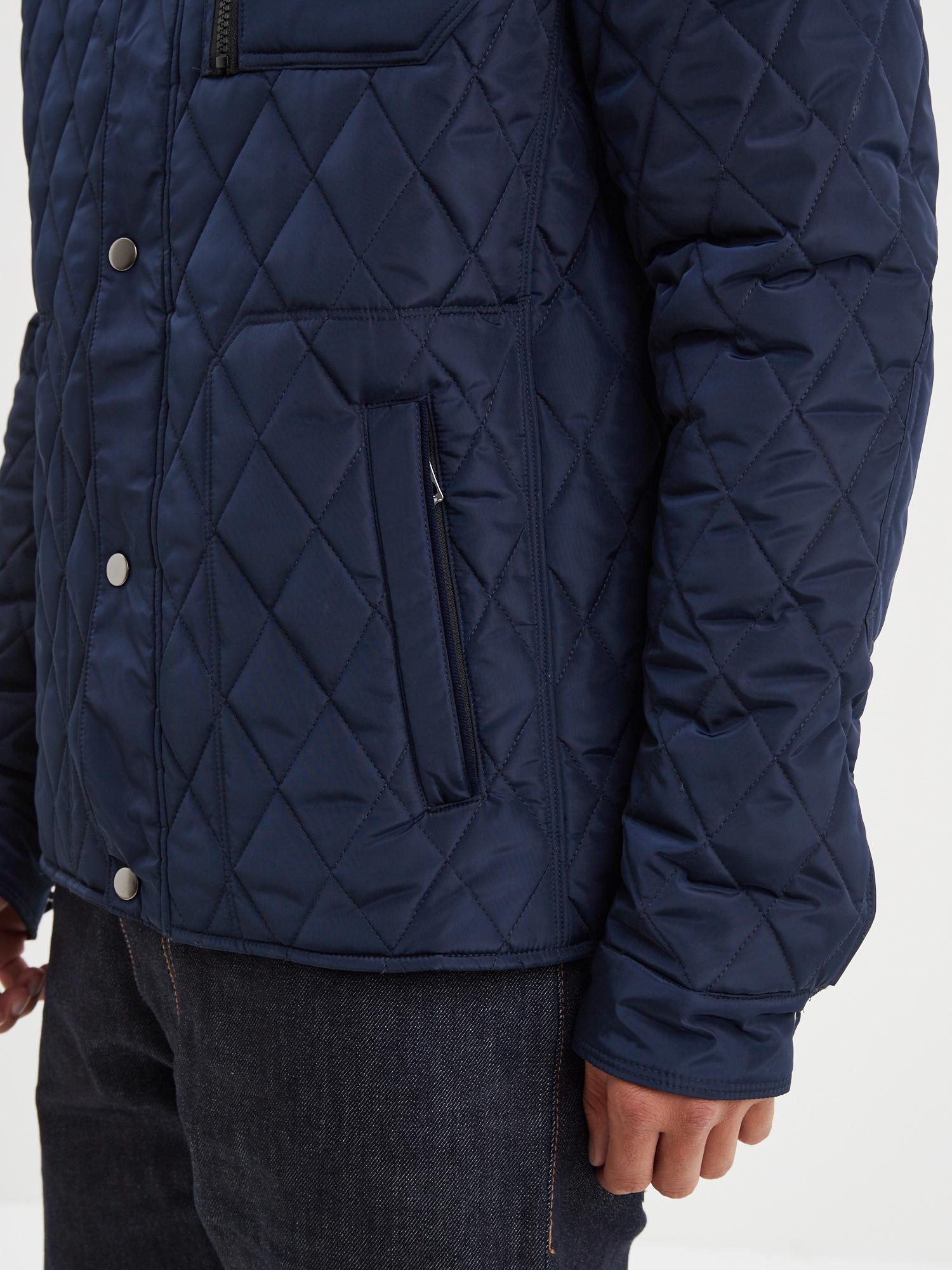 DAYTONA 73 Giacca trapuntata uomo in nylon blu Darrington 