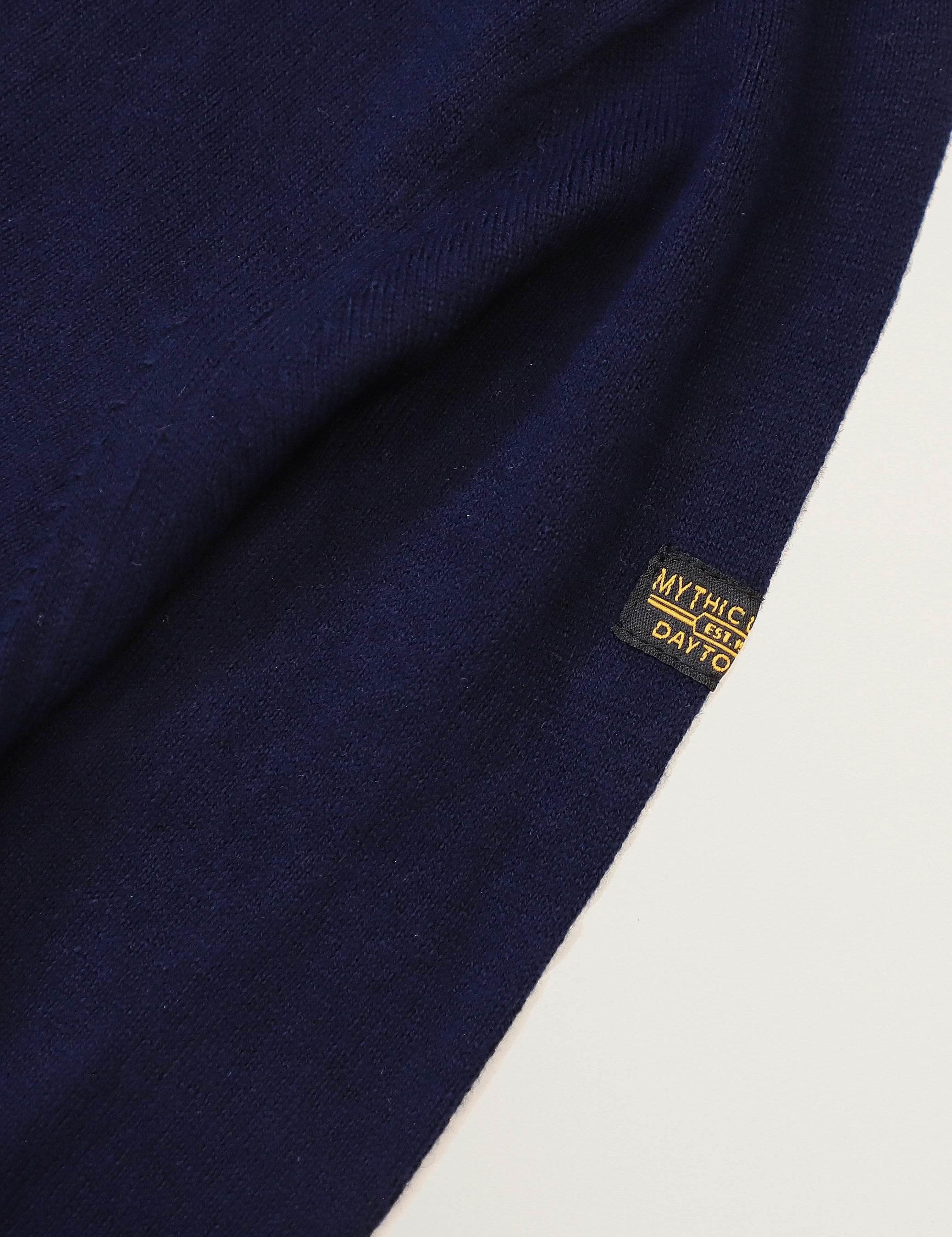 DAYTONA 73 Cardigan Arnold uomo navy in cotone e cashmere con zip 