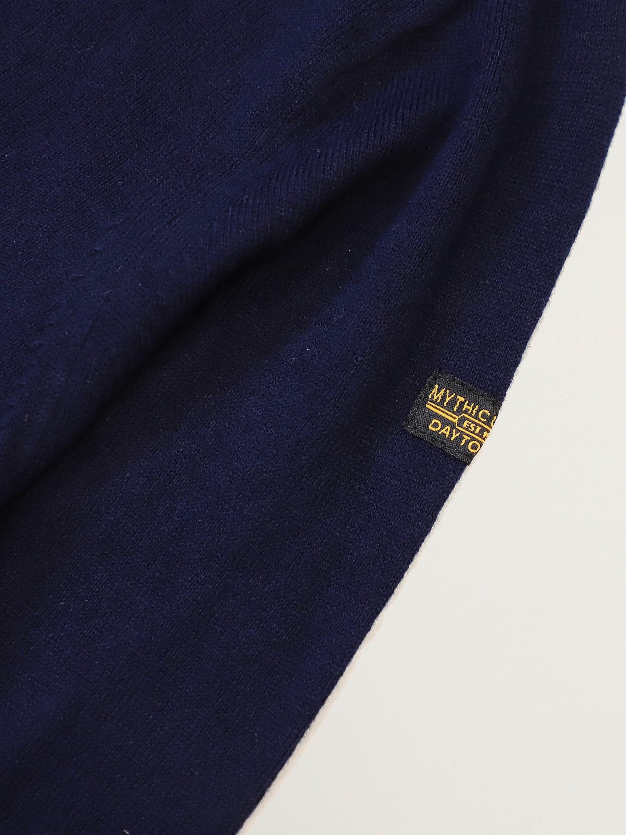 DAYTONA 73 Cardigan Arnold uomo navy in cotone e cashmere con zip 