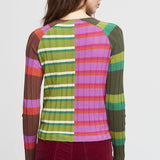 ALDO MARTINS Maglia donna a righe Beziers 