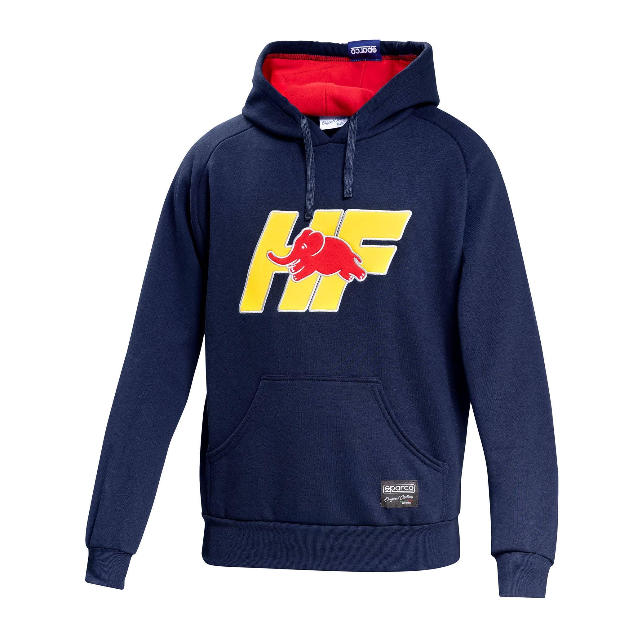 SPARCO Felpa Lancia HF con cappuccio unisex in cotone 