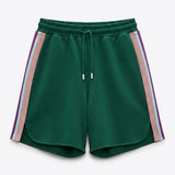 OOF WEAR Pantaloncino donna tennis in cotone verde 