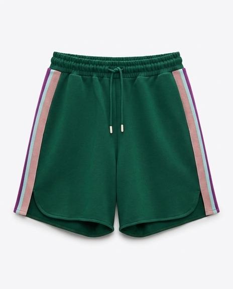 OOF WEAR Pantaloncino donna tennis in cotone verde 