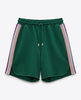 Pantaloncino donna tennis in cotone verde