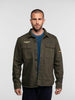 Chemise militaire homme Jeffbull kaki clair