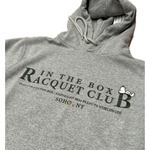INTHEBOX Felpa unisex grigio melange Snoopy Racquet Club 