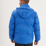 DAYTONA 73 Piumino uomo in nylon blu Denisson 