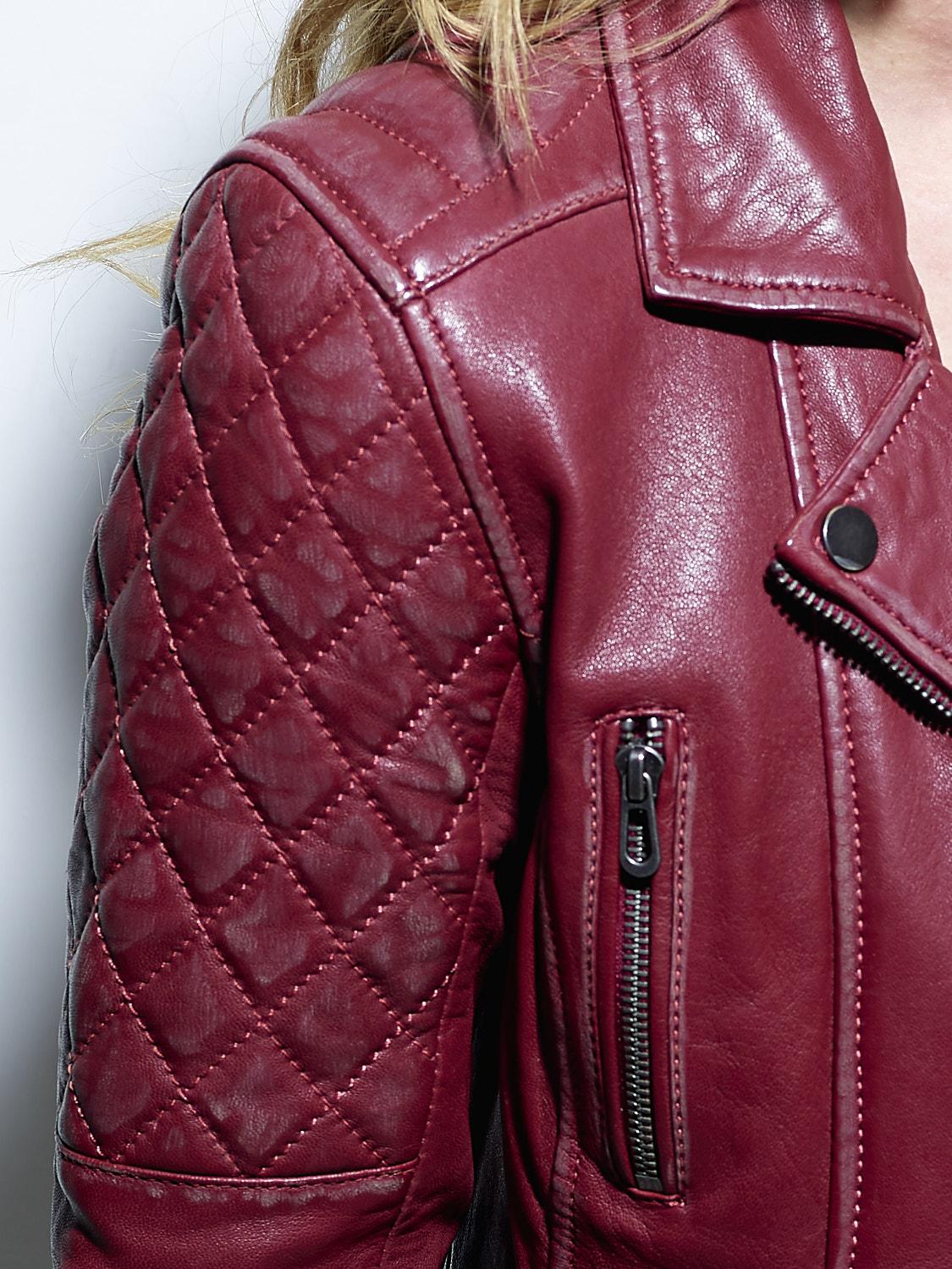 DAYTONA 73 Giacca donna in pelle Jerrie Sheep Victoria stile biker 