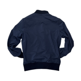 MASQ Giubbino unisex blu reversibile con zip 