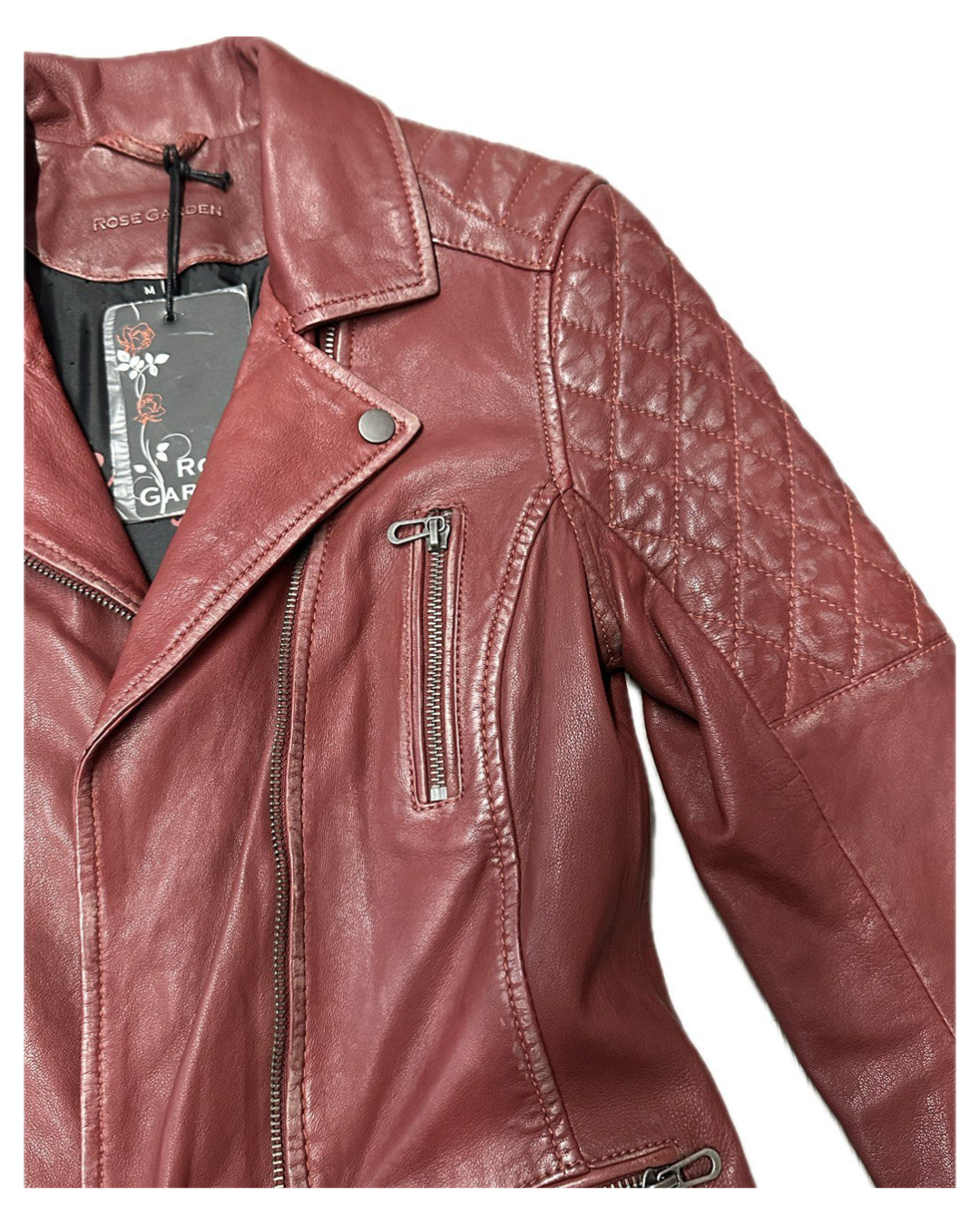DAYTONA 73 Giacca donna in pelle Jerrie Sheep Victoria stile biker 