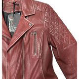 DAYTONA 73 Giacca donna in pelle Jerrie Sheep Victoria stile biker 