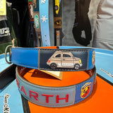 DESIGN ARTIGIANALE Cintura artigianale in pelle 500 Abarth 