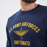 DAYTONA 73 Felpa uomo Florida blu 