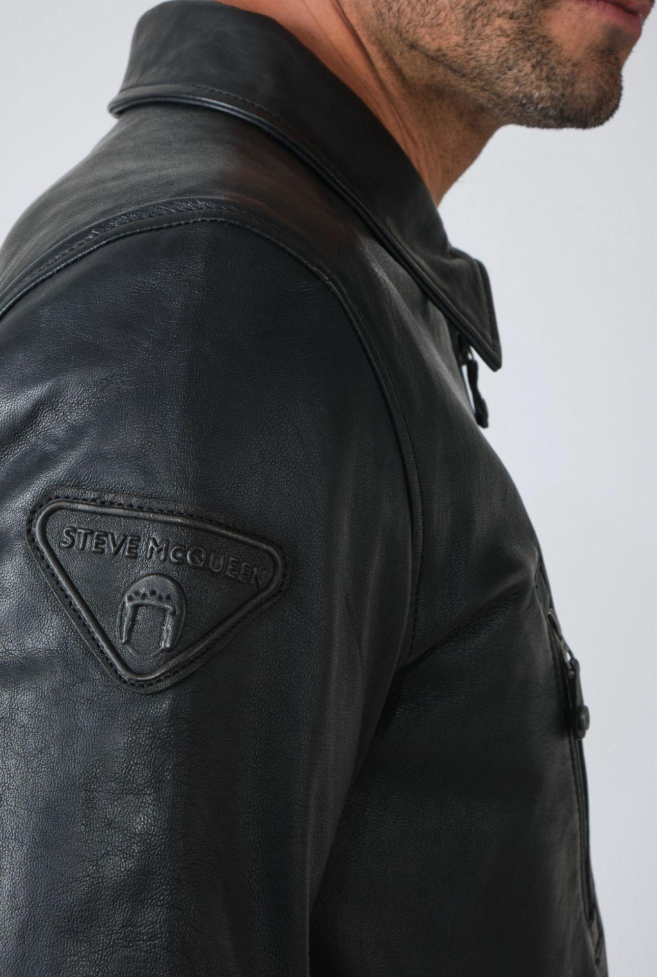 STEVE MCQUEEN Giacca uomo in pelle Sedwick 