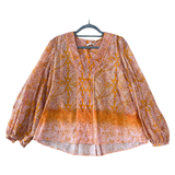 HANAMI D'OR Blusa arancione donna Peggy 