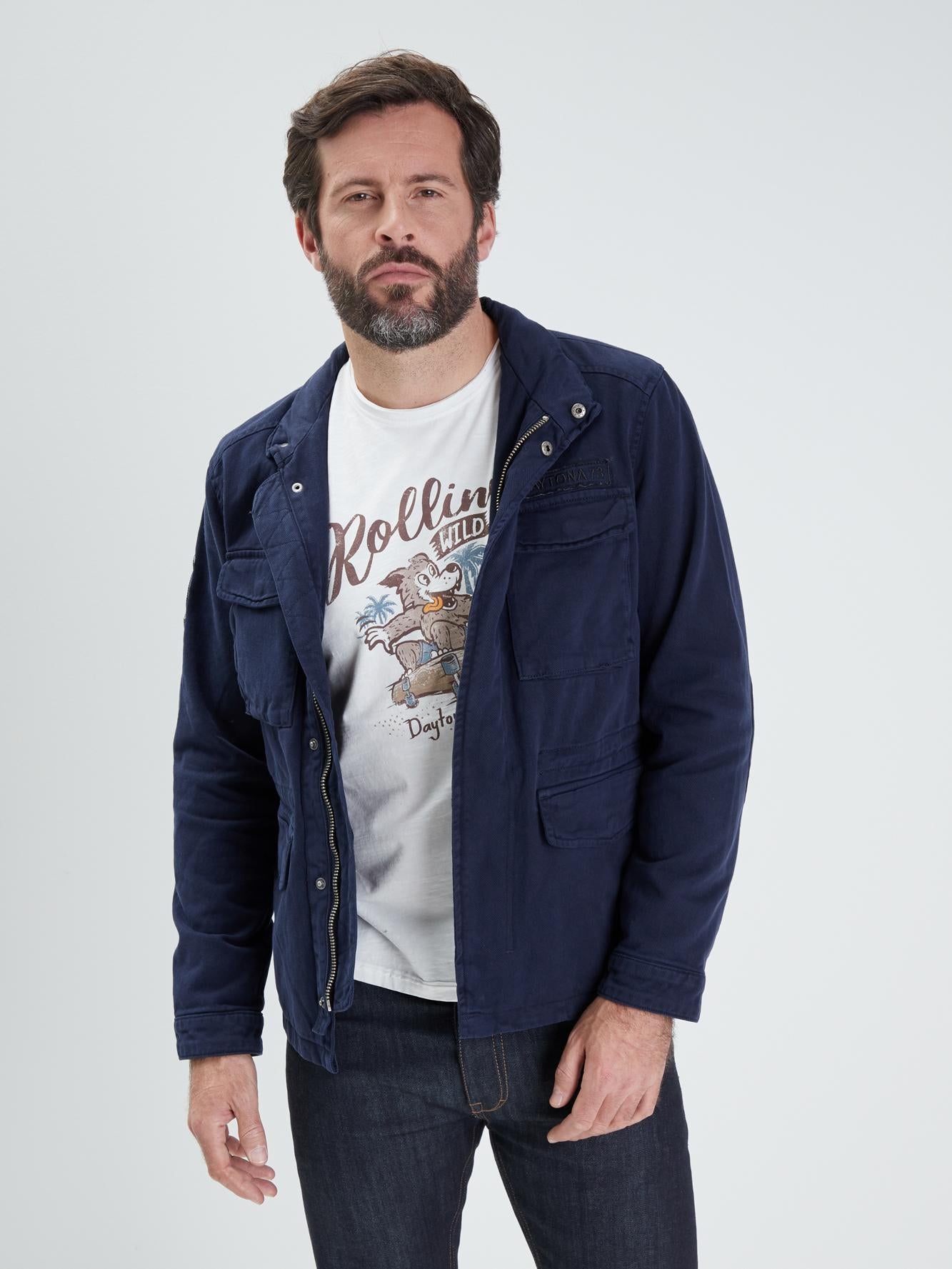 DAYTONA 73 Giacca Militare uomo Day65 