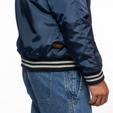 DAYTONA 73 Bomber uomo in nylon blu navy modello Oshawa 