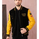 DAYTONA 73 Giacca Academy Buff Black & Yellow uomo 