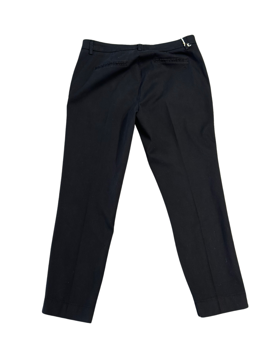 RE-HASH Pantalone donna Gloria in cotone nero 