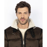 SCHOTT Giubbotto Idak brown 