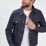 DAYTONA 73 Giacca Baker Denim unisex in denim 