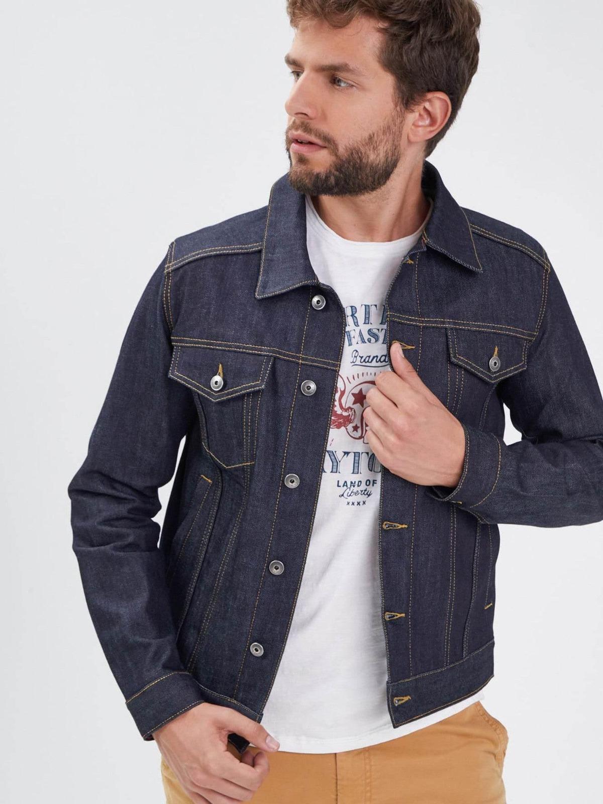 DAYTONA 73 Giacca Baker Denim unisex in denim 