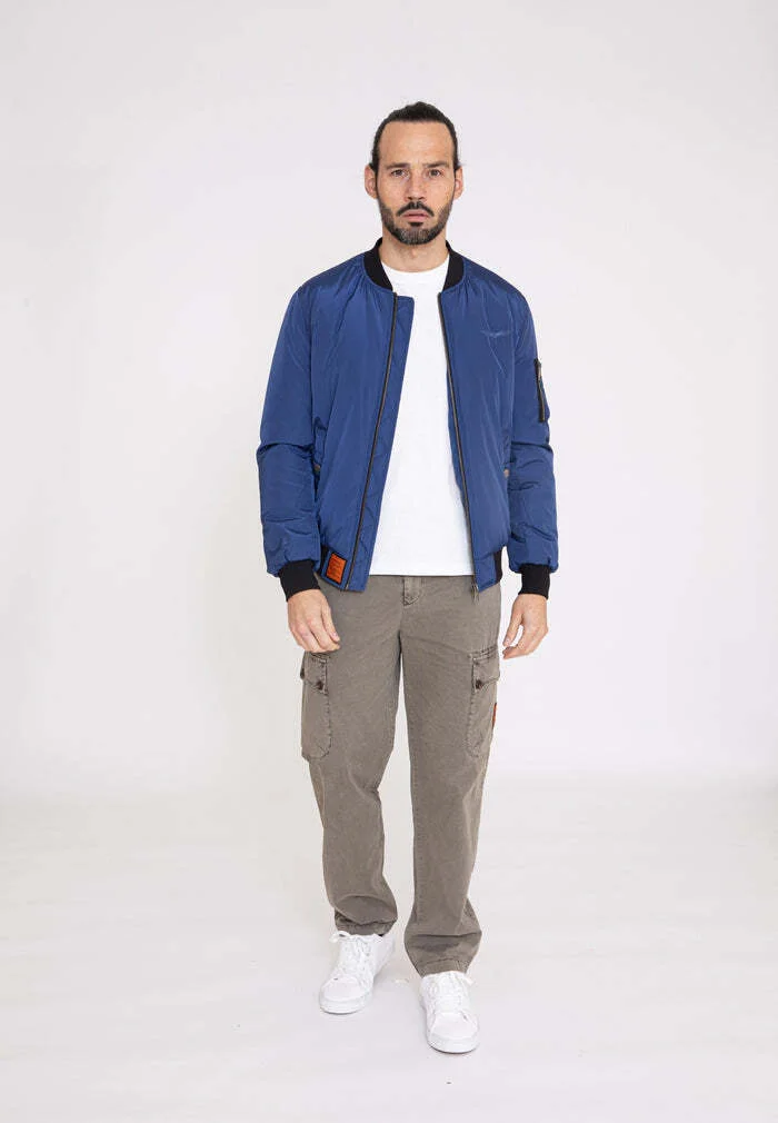 BOMBERS ORIGINAL Bomber uomo Max Indigo 