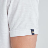 DAYTONA 73 T-shirt uomo American Slub bianca 