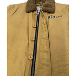 DAYTONA 73 Giacca uomo in canvas di cotone Farman Mustard 