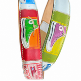 RED BELTS Cintura artigianale in pelle All Star 