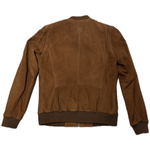 STEVE MCQUEEN Giacca uomo in pelle scamosciata Stan Havane 