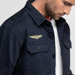 DAYTONA 73 Giacca unisex in denim blu Jefbull 