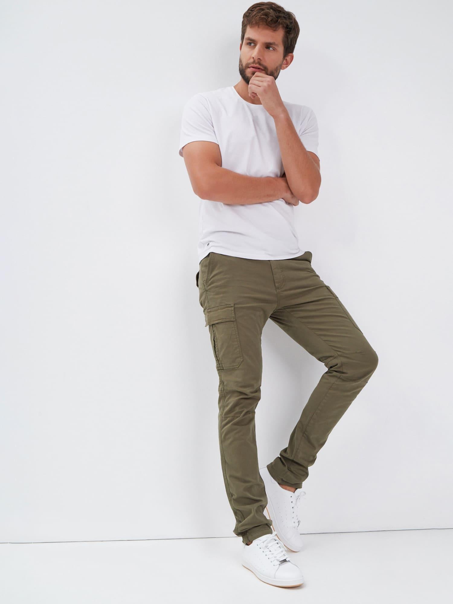 DAYTONA 73 Pantalone Rango73 Broken verde militare 