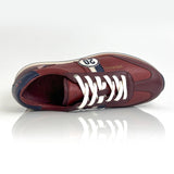 CLM Sneakers in pelle rosso scuro uomo Cool 