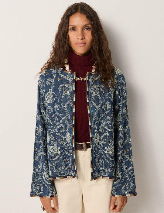 MAISON HOTEL Giacca donna Amara Indigo Blue 