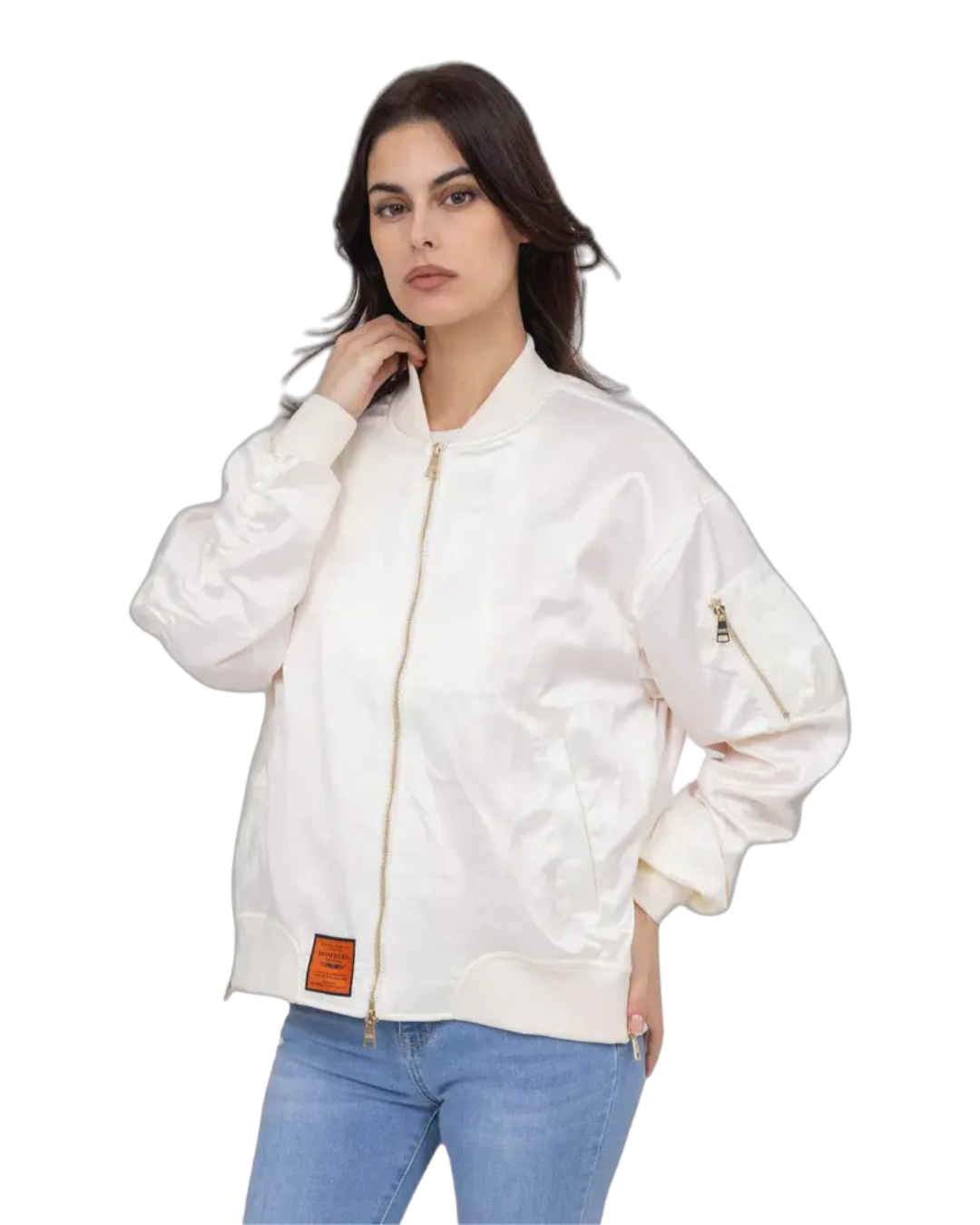 BOMBERS ORIGINAL Giacca Bomber Bombers Original Ballerina Avorio 