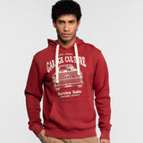 DAYTONA 73 Felpa uomo con cappuccio Tony 