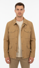 Veste saharienne homme en coton camel