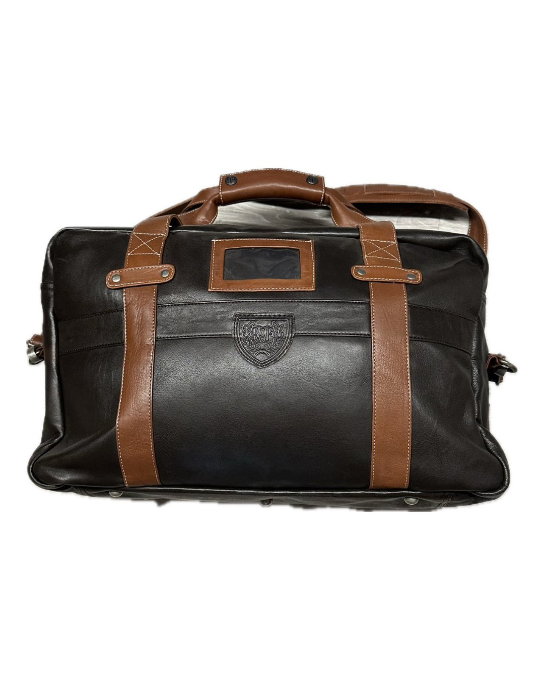 AIR FORCE Borsone in pelle Dahl 48h stile militare vintage 